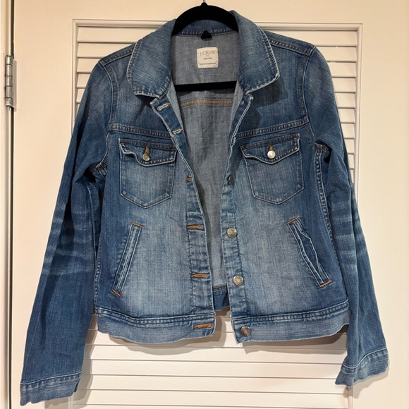 J.Crew Denim Blue Women's Jacket - Picture 1 of 3